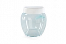 Glass storage jar "Avena Drop" 0,5 L